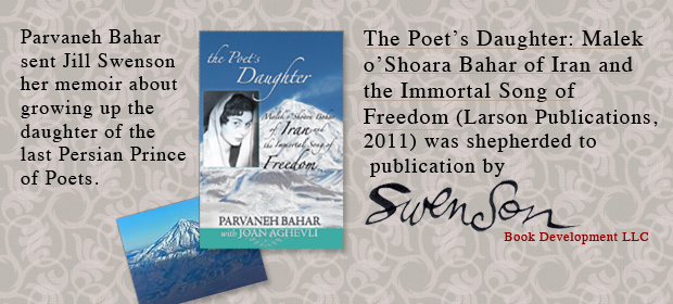 Featured Swenson Book Development author Parvenah Behar