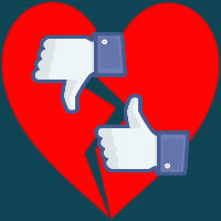 social media heartbreak facebook