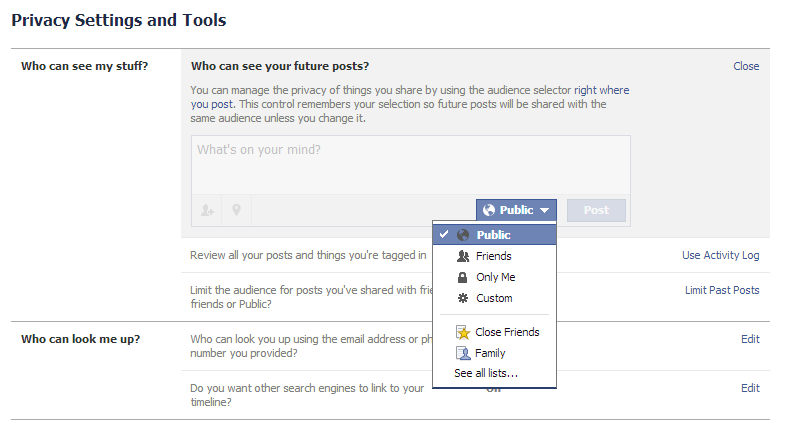 Take Control of Your Facebook Privacy